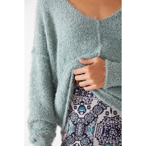Nwt Free People Icing Vneck Pullover 